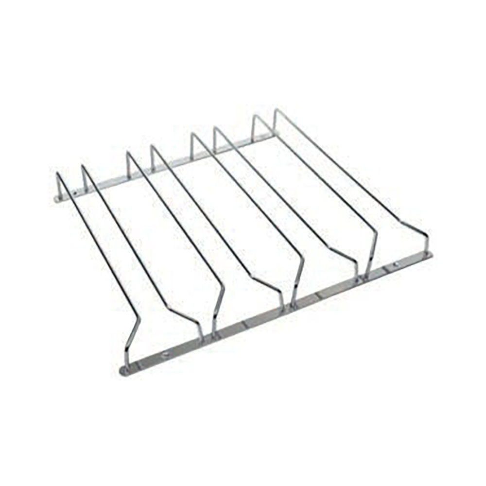 glass holder 1 rail chrome