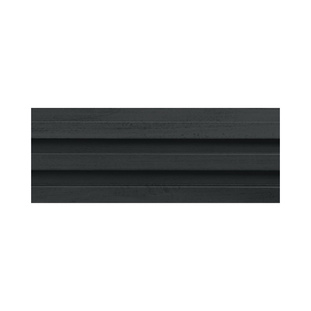 wall panel 195 mm x 22 mm 24 mtr black